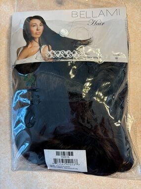 BELLAMI Dark Natural Black Clip-In Extensions